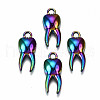 Rainbow Color Alloy Pendants PALLOY-S180-063-RS-1