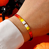 TILA Glass Seed Beads Stretch Bracelets for Men Women WI4192-2