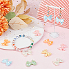 SUNNYCLUE 50Pcs Opaque Acrylic Beads SACR-SC0001-30-4