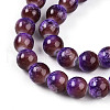 Baking Painted Glass Beads Strands DGLA-N008-10mm-03-4
