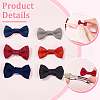   120Pcs 6 Colors Handmade Woven Costume Accessories WOVE-PH0001-18A-4