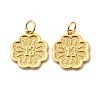 Brass Pendants KK-P203-07G-2