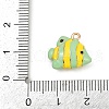 Alloy Enamel Animal Cartoon Pendants PALLOY-R158-02LG-01-3