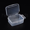 Clear Plastic Bead Containers with Lid C058Y-2