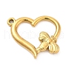 Ion Plating(IP) 304 Stainless Steel Pendants STAS-D084-17G-1