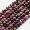 Natural Rhodonite Beads Strands G-D840-59-6mm-1