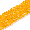 Glass Beads Strands EGLA-A044-T4mm-D05-1