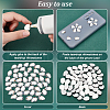 250Pcs Acrylic Rhinestone Cabochons GACR-FG0001-13-4