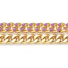 Two Tone Handmade Brass Curb Chains CHC-I035-01G-10-2