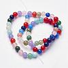 Natural Gemstone Beads Strands G-SR6MM-44-2