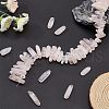 Olycraft Natural Rose Quartz Chips Beads Strands G-OC0003-59-5