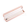 PU Leather Bracelet Necklace Gift Boxes X-LBOX-L005-H02-3