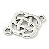 Tibetan Style Alloy Connector Charms TIBE-I026-6023AS-2