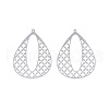 201 Stainless Steel Pendants STAS-N102-21P-1