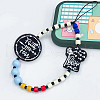 DICOSMETIC 18Pcs 18 Styles Food Grade Eco-Friendly Silicone Focal Beads SIL-DC0001-75-7
