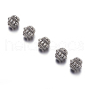 Tibetan Style Alloy Beads X-AB34-3