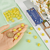SUNNYCLUE 50Pcs Glass Beads LAMP-SC0001-39-3