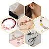 BENECREAT 60Pcs 3 Style 2 Colors Brass Beads Frames KK-BC0002-71-5