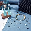 Unicraftale 48Pcs 4 Style 201 Stainless Steel Cord Ends STAS-UN0030-98-3