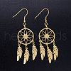 201 Stainless Steel Chandelier Earrings STAS-S105-JN360-2-1