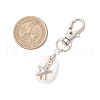 Ocean Collection Shell Pendant Decorations HJEW-JM03210-5