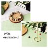 100Pcs 10 Colors Painted Natural Wood Beads WOOD-TA0001-59-11