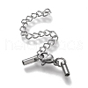 Tarnish Resistant 304 Stainless Steel Curb Chain Extender STAS-K195-29P-014-1