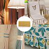 Metallic Polyester Ribbon OCOR-WH0067-04A-8