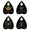 Mini Wood Crystal Ball Display Bases DJEW-WH0021-029-1