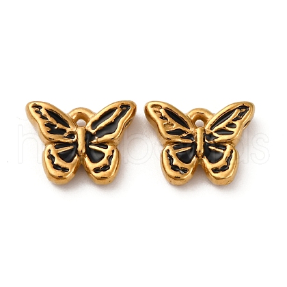 304 Stainless Steel Enamel Charms STAS-Q363-02C-G-1