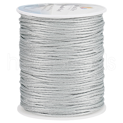   1 Roll 100 Yards Round Nylon Braided Thread NWIR-PH0002-22F-1