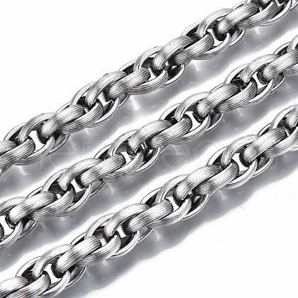 304 Stainless Steel Rope Chains CHS-S008-009P-1