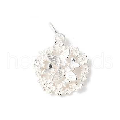 925 Sterling Silver 3D Pendants STER-R012-08S-1