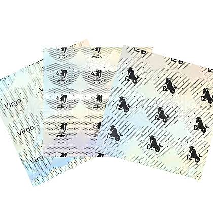 A4 Waterproof PVC Self Adhesive Laser Sticker AJEW-R096-01-1