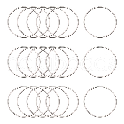 304 Stainless Steel Linking Ring X-STAS-T047-15C-1