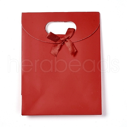 Paper Gift Bags with Ribbon Bowknot Design CARB-TAC0001-01A-1