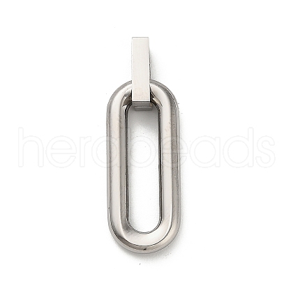304 Stainless Steel Pendants STAS-Z126-06P-1