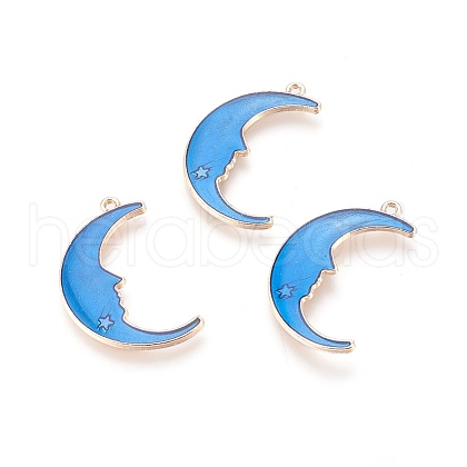 Alloy Enamel Pendants ENAM-O027-03A-1