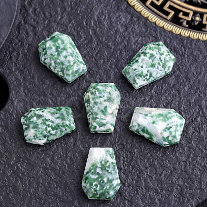 Natural Jasper Carved Coffin Decorations PW-WG95774-06-1