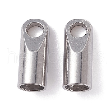 Tarnish Resistant 304 Stainless Steel Cord Ends STAS-H153-08P-1