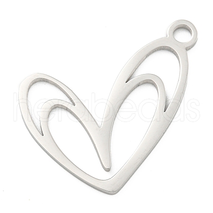 Non-Tarnish 304 Stainless Steel Pendants STAS-B056-12P-1