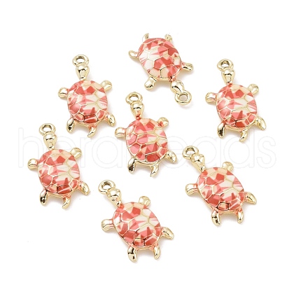 Alloy Enamel Pendants FIND-E031-01LG-05-1