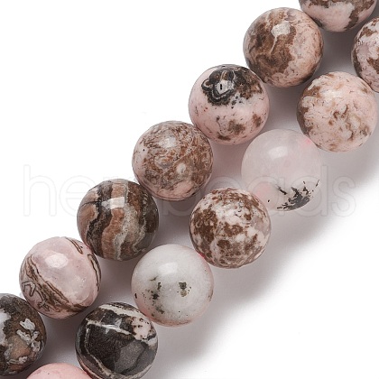 Natural Rhodonite Beads Strands G-K332-A01-03-1