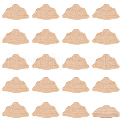 Olycraft 1 Set Unfinished Wooden Chips WOOD-OC0003-98C-1