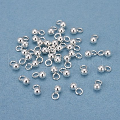 201 Stainless Steel Pendant End Piece STAS-N005-03S-1