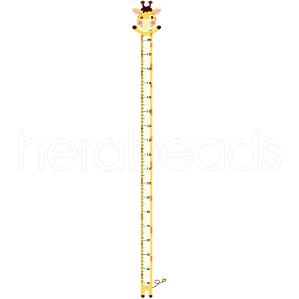PVC Height Growth Chart Wall Sticker DIY-WH0232-015-1
