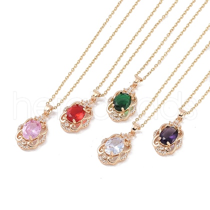 304 Stainless Steel Cable Chain Necklaces NJEW-P309-05G-1