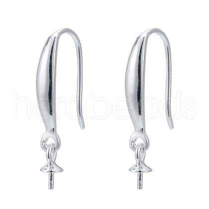 925 Sterling Silver Earring Hooks STER-E062-02S-1
