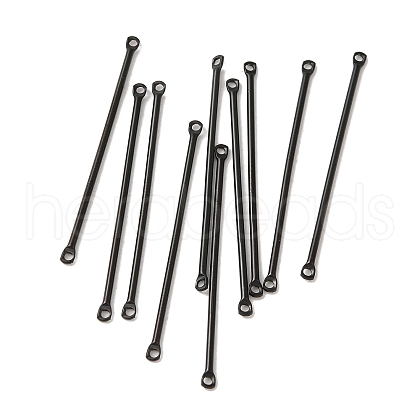 304 Stainless Steel Connector Charms STAS-Q323-04G-B-1