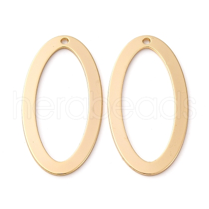 Brass Pendants KK-R223-17G-1